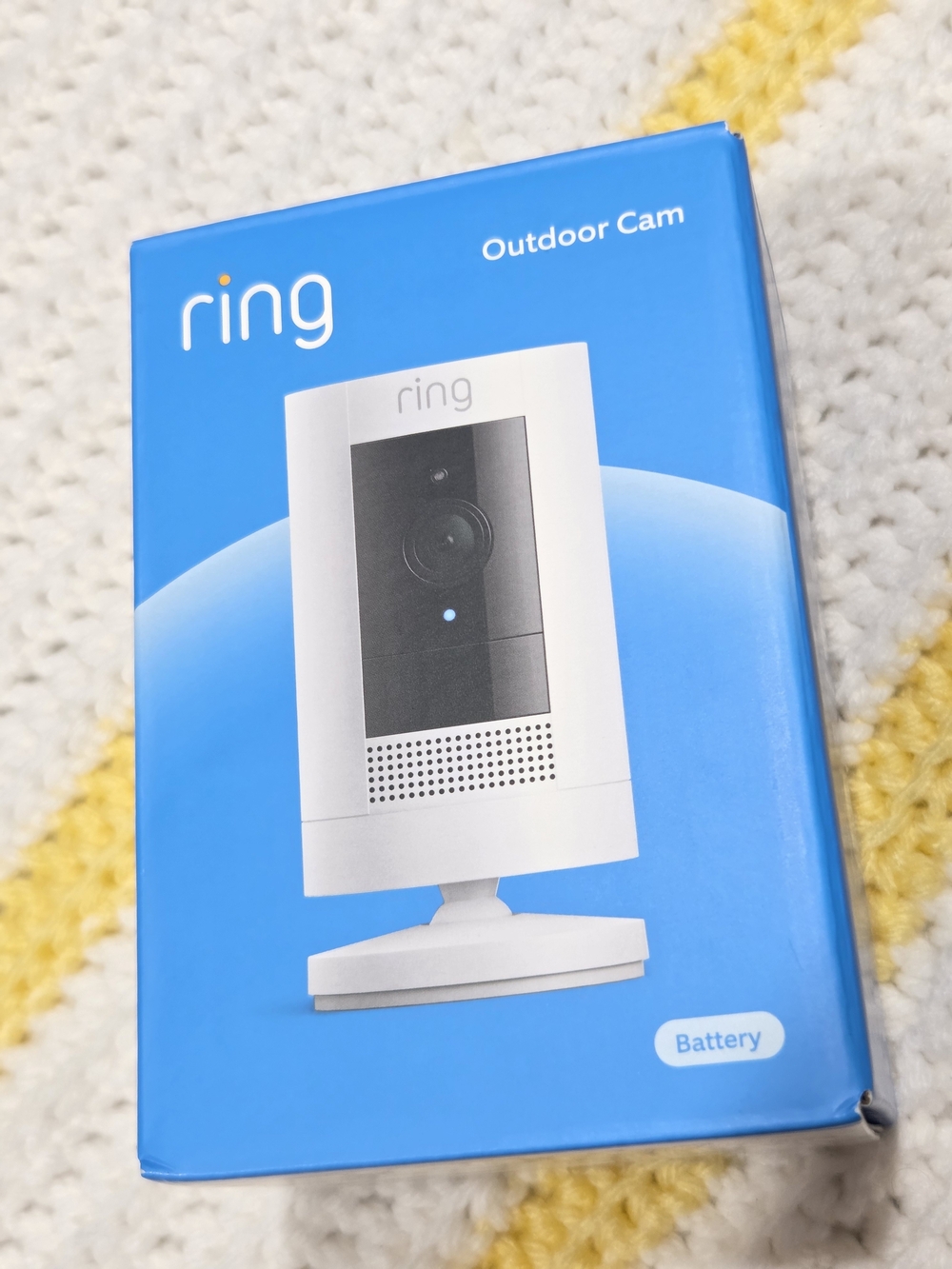 Ring Outdoor Cam - White/Black